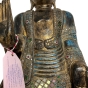 Abhaya-Mudra Buddhafigur - Holz - 134cm