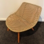 DEDON MBRACE Club chair Aluminium in chestnut - Ausstellungsstück