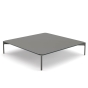 DEDON Izon Kaffeetisch - 120x120cm in grau