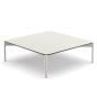 DEDON Izon Kaffeetisch - 80x80cm in weiss