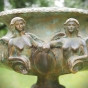Bronzeskulptur "Griechische Sphinx" als Wasserspeier