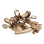 Authentic Models Sextant in einer Holzbox