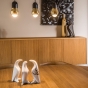 Pinkwin Figuren im Wohnzimmer