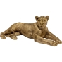 KARE Skulptur "Goldener Löwe"