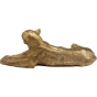 KARE Skulptur "Goldener Löwe"