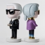 Bosa Skulptur Karl Lagerfeld "Rock Karl" von Nika Zupanc