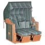 Sonnenpartner Gartenstrandkorb "Classic" 2-Sitzer Liegemodell