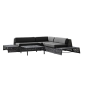 Lava Lounge Set schwarz