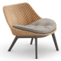 DEDON MBRACE Club chair Aluminium