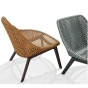 DEDON MBRACE Club chair Aluminium