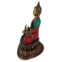 Medizin Buddha aus Messing - Einzelstück - 33,5cm