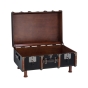 Authentic Models Kajüten Couchtisch in schwarz MF040B
