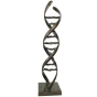 Bronzeskulptur DNA Strang bei Kunsthandel Lohmann 