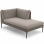 DEDON MU Daybed links in braun