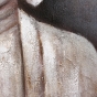 Buddha Gemälde in creme