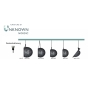 unknown nordic "Bios Mini Hanging lounger" Hängesessel