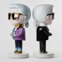 Bosa Skulptur Karl Lagerfeld "Pop Karl" von Elena Salmistraro