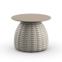 DEDON Porcini Beistelltisch ∅51cm - Farbe carrara