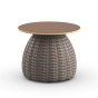 DEDON Porcini Beistelltisch ∅51cm - Farbe alba