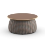 DEDON Porcini Beistelltisch ∅61cm - Farbe alba