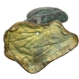 Befestigung Bronzeskulptur Fischreiher 
