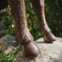 Gartenskulptur Steinbock Hufe
