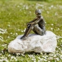 Gartenfigur "Carina träumt"