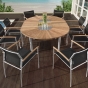 Zebra Catax Tisch ausziehtisch teaktisch teakholztisch 