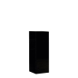 Säule "Solid" in schwarz