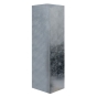 Säule Solid in silber 100cm