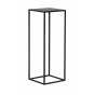 75cm hohe schwarze Säule von Gardeco