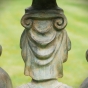 Bronzeskulptur "Griechische Sphinx" als Wasserspeier