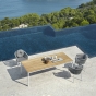 Teakholz Gartentisch 240x100