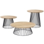 Solpuri Grid Tisch, Ø 70cm, Höhe 45cm