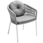 Solpuri Loop Dining Sessel inkl. Kissen, rund