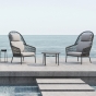 Solpuri Loop Lounge Sessel Hochlehner inkl. Kissen