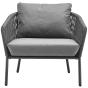 Solpuri Loop Lounge Sessel inkl. Kissen
