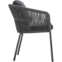 Solpuri Loop Dining Sessel inkl. Kissen eckig
