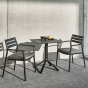 Solpuri Milano Bistro Klapptisch - quadratisch 70cm