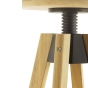 solpuri teakholz hocker