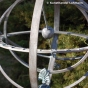 Sphären-Sonnenuhr Himmelskugel Zentrum
