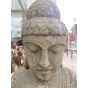 Stehender Buddha Basanit "Rad der Lehre", 175cm