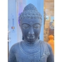 Stehender Steinguss Buddha "Meditation", 151cm