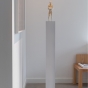 Bronzeskulptur "Thoughts 6 - The Book" von Raffaella Benetti
