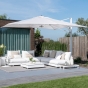 TUUCI Ocean Master Max Klassik Cantilever, quadratisch 400cm