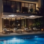 TUUCI Ocean Master Max Klassik Cantilever - Premium Ausführung, quadratisch