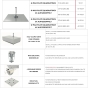 TUUCI Ocean Master Max Klassik Cantilever, quadratisch 400cm