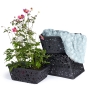 unknown nordic Korb-Set, dreiteilig