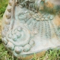 Bronzeskulptur "Griechische Sphinx" als Wasserspeier