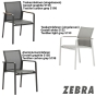 Zebra Bee Sessel Farben